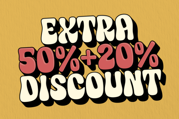 Retro Extra Font preview 2