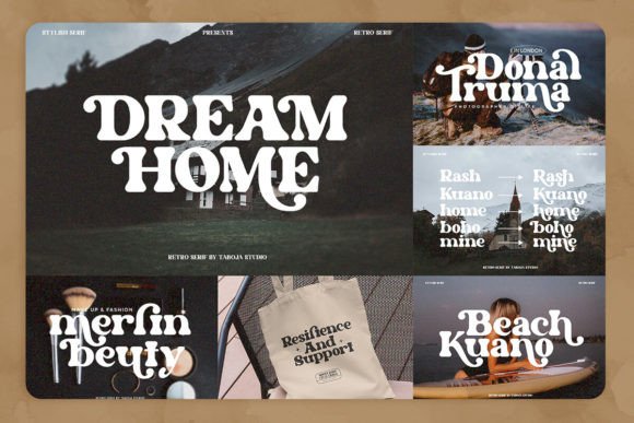 Retro Fonts Collection Font preview 4