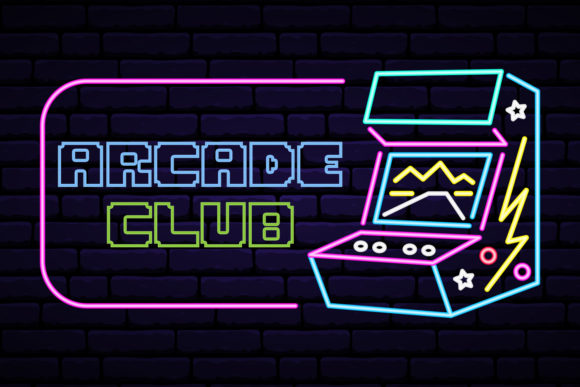 Retro Game Font preview 2