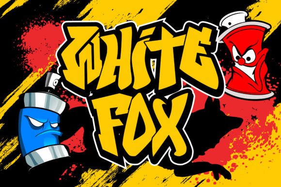 Retro Graffiti Font preview 2