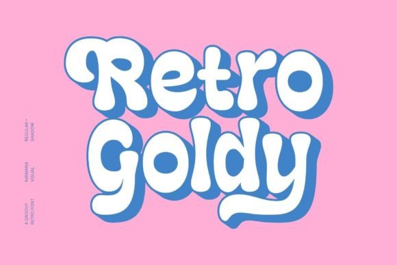 Retro Goldy Font