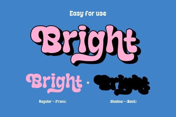 Retro Goldy Font preview 2