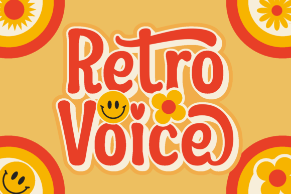 Retro Grils Font preview 2