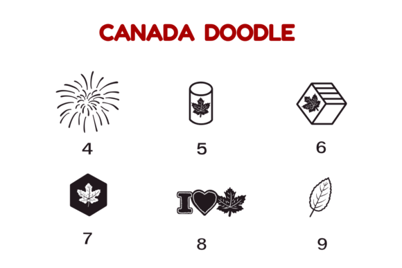 Canada Doodle Font preview 4
