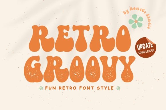 Retro Groovy Font