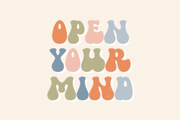 Retro Groovy Font preview 3