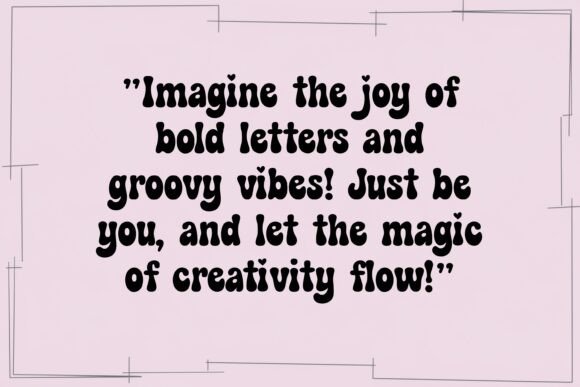 Retro Jetline Font preview 4