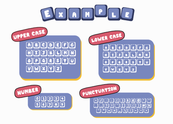 Retro Keyboard Font preview 2