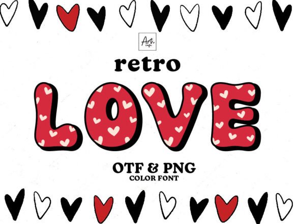 Retro Love Font