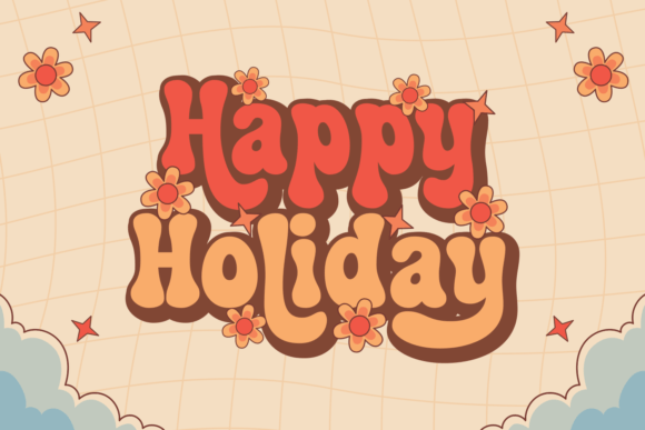 Retro Lover Font preview 8