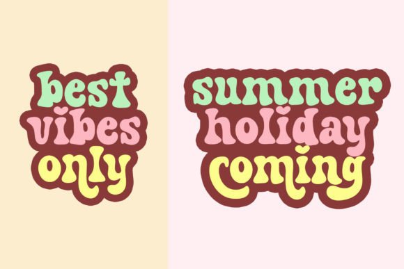 Retro Kids Font preview 4