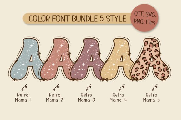Retro Mama Font preview 2