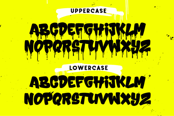 Badrips Font preview 2
