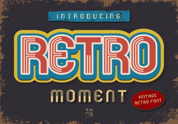 Retro Moment Font