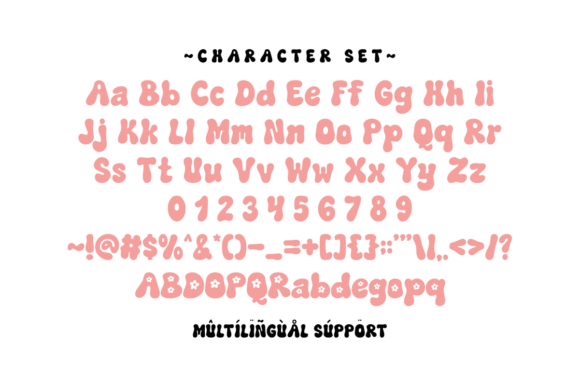 Retro Mother Font preview 2