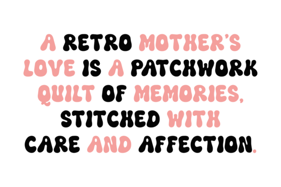 Retro Mother Font preview 3