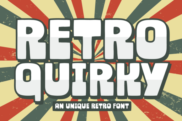 Retro Quirky Font