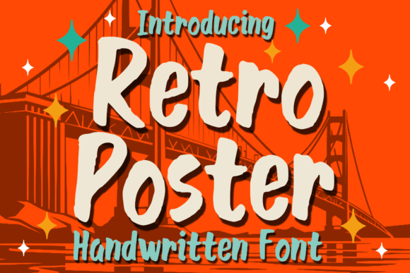 Retro Poster Font