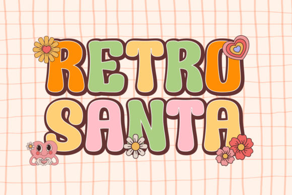Retro Santa Font