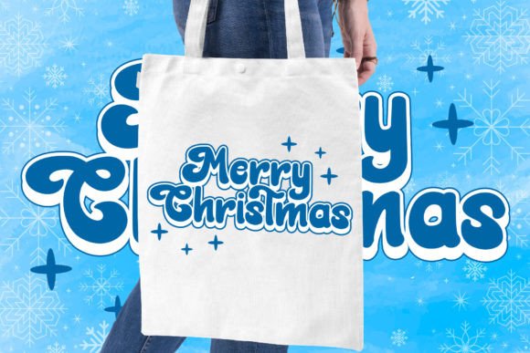 Retro Snowy Font preview 4