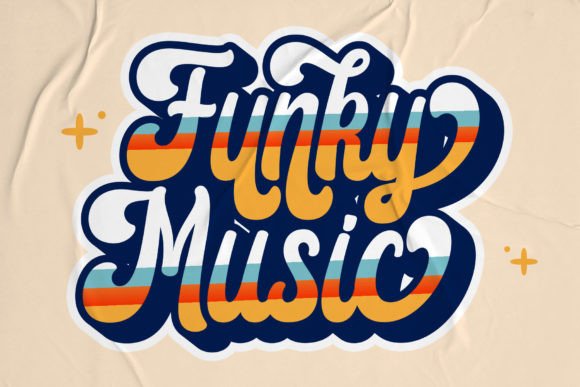 Retro Script Font preview 2