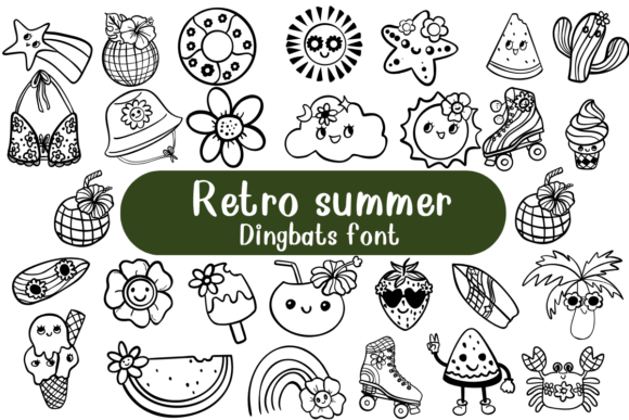 Retro Summer Font