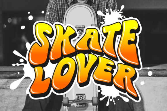 Retro Street Font preview 2