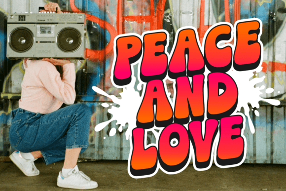 Retro Street Font preview 3