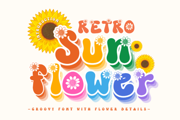 Retro Sunflower Font