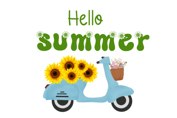 Retro Sunflower Font preview 2