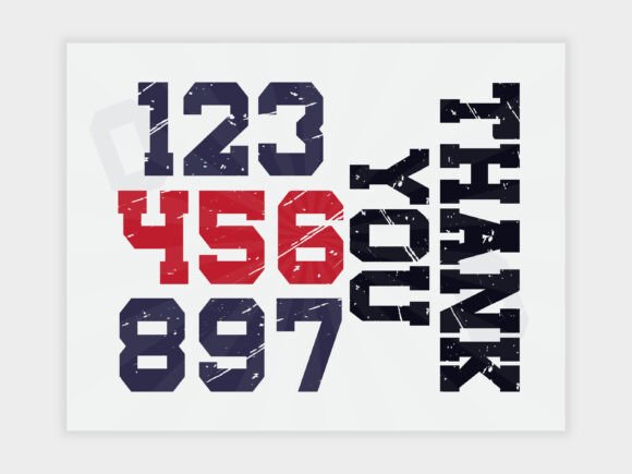 Retro Texture Font preview 4