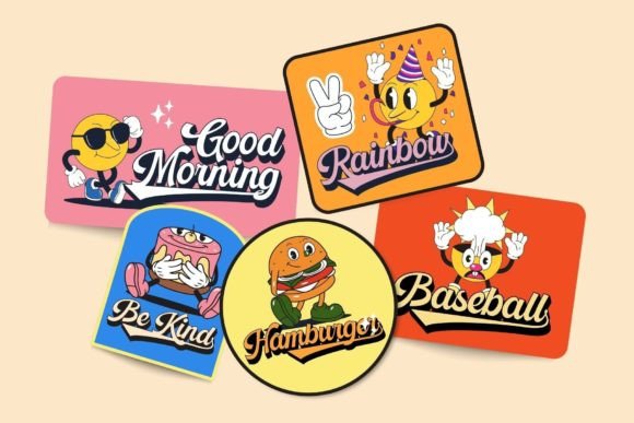 Retro Vintage Font preview 4