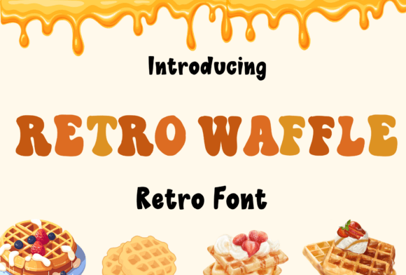 Retro Waffle Font