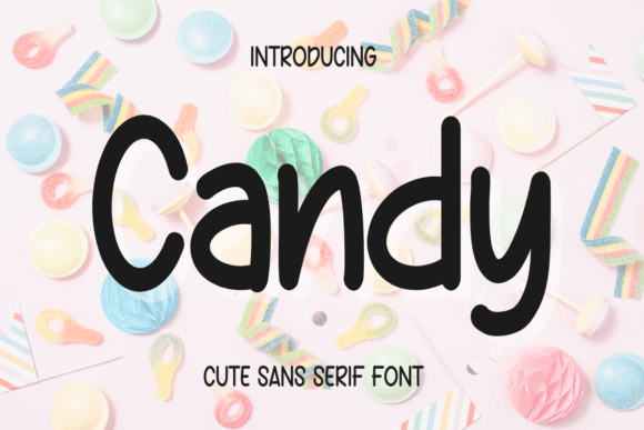 Candy Font preview 2