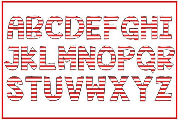 Candy Font preview 3