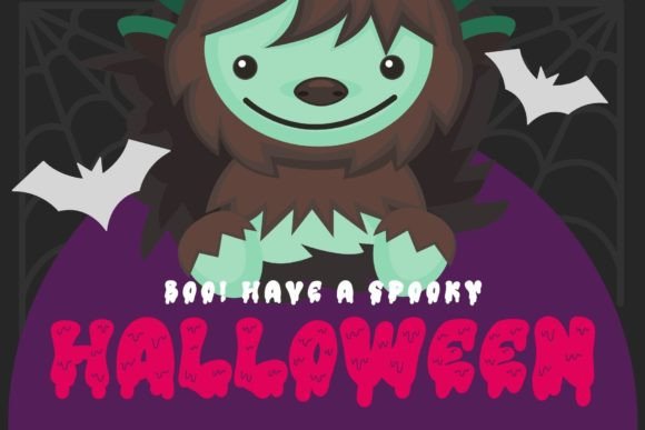 Retro Zombie Font preview 4