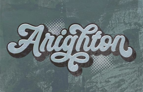 Blantik Font preview 2
