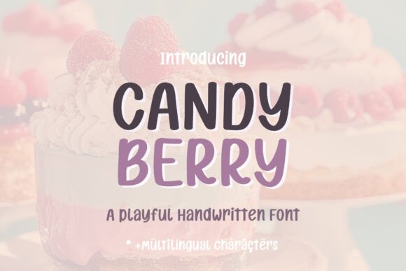 Candy Berry Font