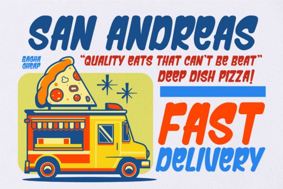 Bagha Cheap Font preview 3