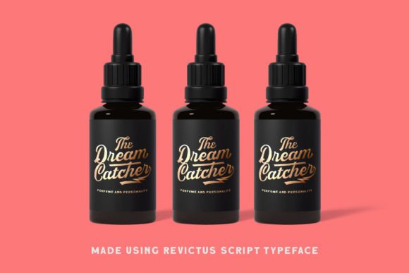 Revictus Font preview 3