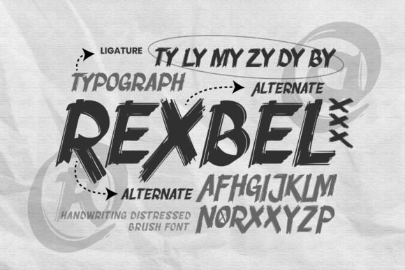 Rexbel Font preview 2