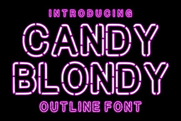 Candy Blondy Font