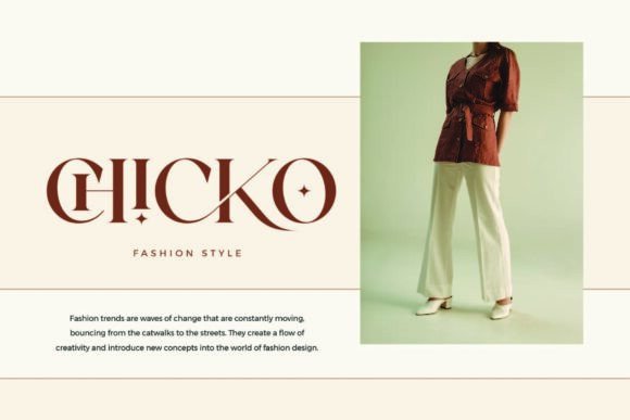Ricko Font preview 2