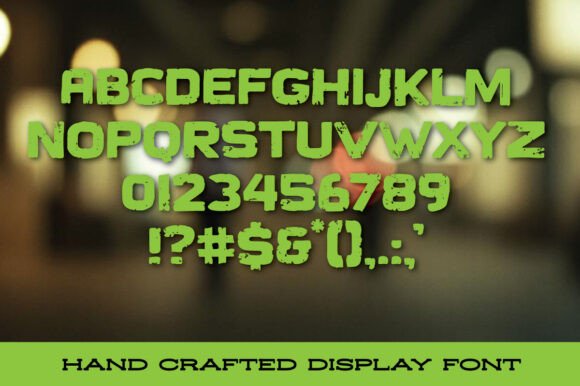 Riffy Raffy Font preview 3