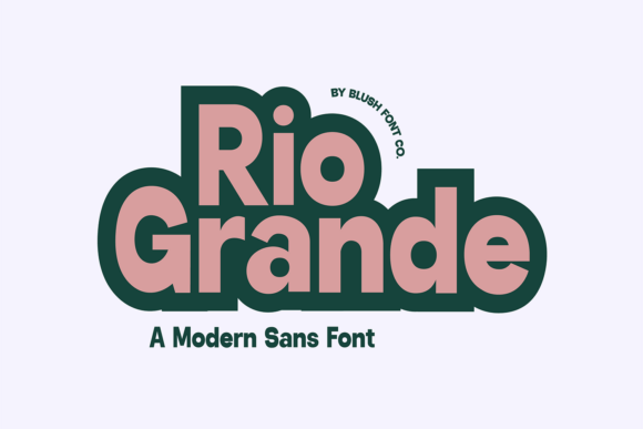 Rio Grande Font preview 3