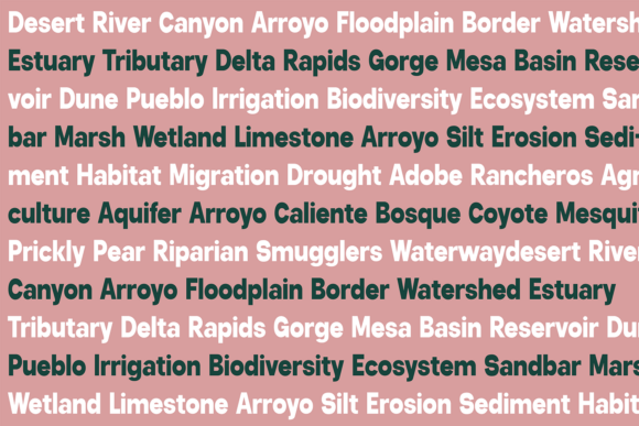 Rio Grande Font preview 4