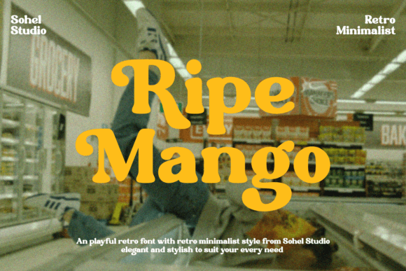Ripe Mango Font preview 2