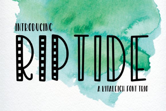 Rip Tide Font