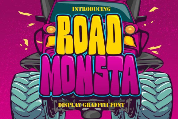 Road Monsta Font