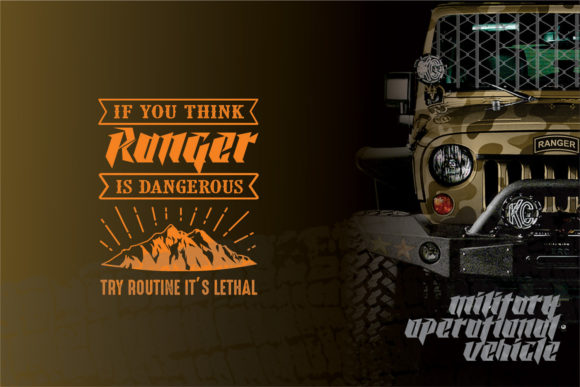 Road Racer Font preview 4